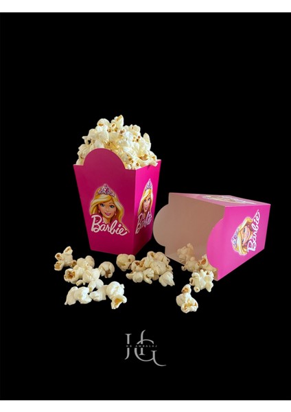 Popcorn Mısır Kutusu, Patlamış Mısır Kutusu , Küçük Boy, 8 Adet