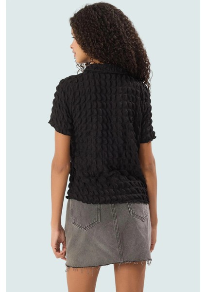 Rahat ve Şık Gofre Örme Bluz Günlük Kombinleriniz Için Modern Stil Trend Tasarım modelleri