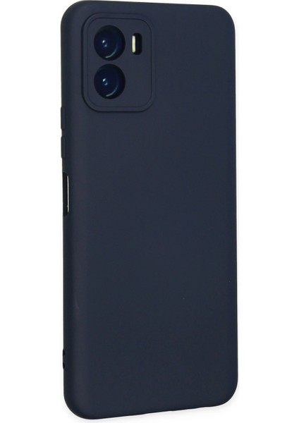 Vivo Y15S Kılıf Nano Içi Kadife Silikon - Lacivert Svlrs modelleri