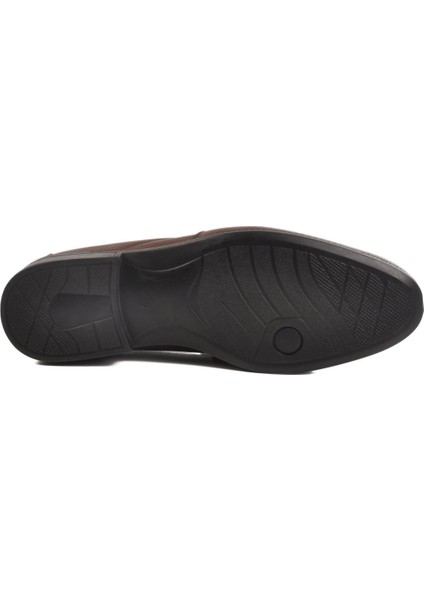 302 Jel Taban Kahve Hakiki Deri Erkek Günlük Ayakkabı indirimleri