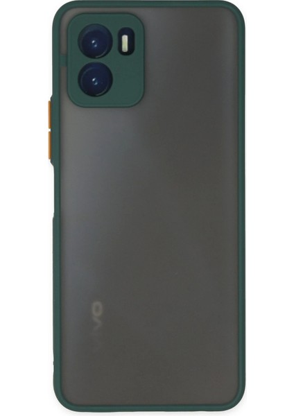 Vivo Y15S Kılıf Montreal Silikon Kapak - Yeşil Svlrs