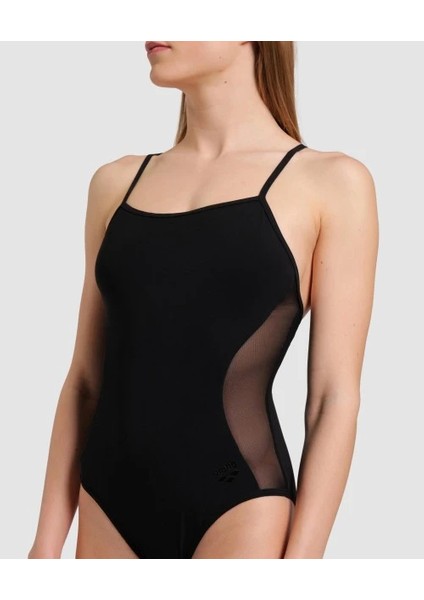 Women's Arena Mesh Panels Swımsuıt Closed Back Mayo fiyatları