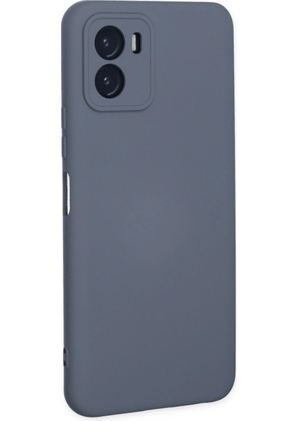 Vivo Y15S Kılıf Nano Içi Kadife Silikon - Gri Svlrs modelleri