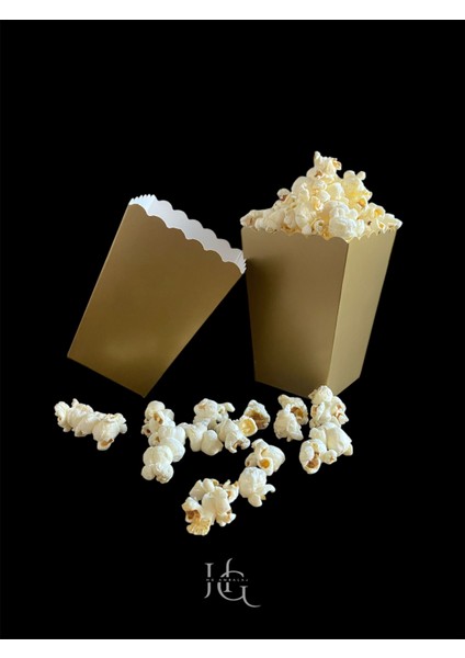 Popcorn Mısır Kutusu, Patlamış Mısır Kutusu , Küçük Boy, 8 Adet Gold fiyatları