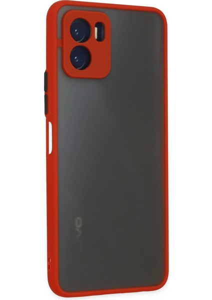 Vivo Y15S Kılıf Montreal Silikon Kapak - Kırmızı Svlrs modelleri