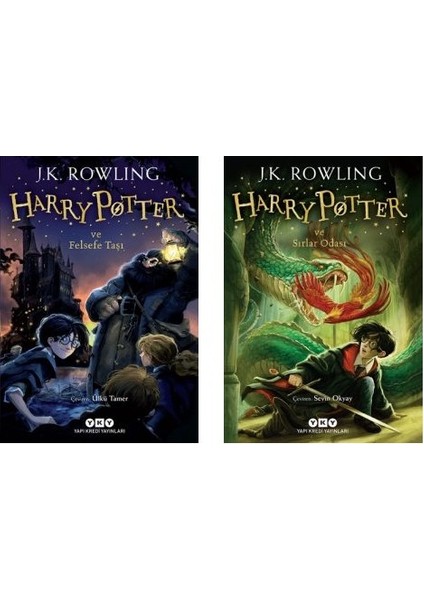 Harry Potter: Felsefe Taşı - Harry Potter: Sırlar Odası-2 Kitap