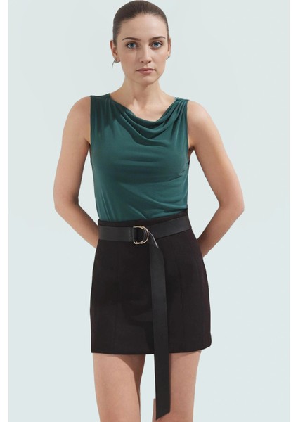 Modal Kumaştan Rahat Bluz Degaje Yaka Regular Kalıp Yazlık Özenle Seçilmiş Modern Stil fiyatları