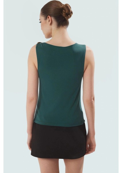 Modal Kumaştan Rahat Bluz Degaje Yaka Regular Kalıp Yazlık Özenle Seçilmiş Modern Stil modelleri