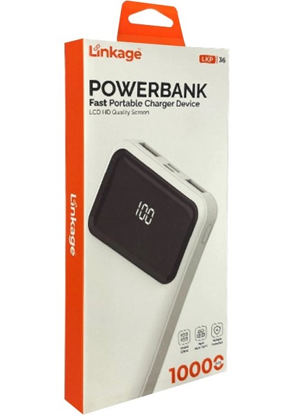 LKP36 10000 Mah Powerbank | LED Göstergeli fiyatları