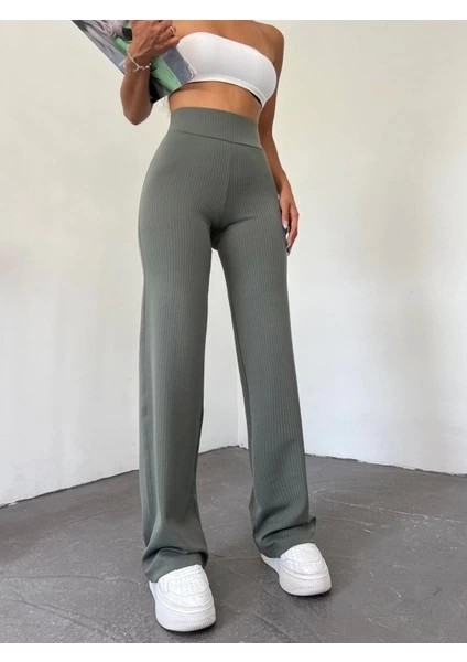 Fitilli Palazzo Pantolon Gri