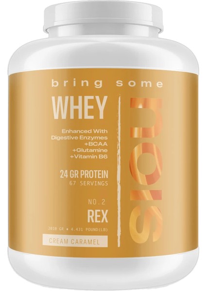 Nutrition Noıs Whey "rex 2000" Krem Karamel Aromalı 2000 gr