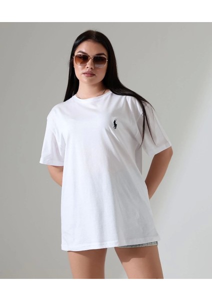 Pl Nakış Işlemeli Tişört