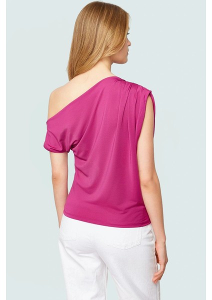 Regular Kalıp Polyester Bluz Yazlık Şıklık Seçkin Malzeme modelleri