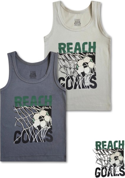 %95 Pamuklu Erkek Çocuk Likralı Penye Atlet Fanila Iç Çamaşır 6lı Set fiyatları