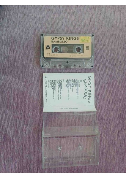 Altın Renkli Gipsy Kings Müzik Kaseti modelleri