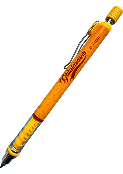 Galatasaray Lisanslı 0.7mm Metal Klips Versatil Kalem fiyatları