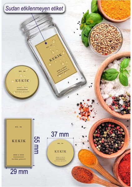 36'lı Cam Baharatlık Seti Kapaklı Etiketli Baharatlık Takımı Fırça Huni Hediyeli modelleri