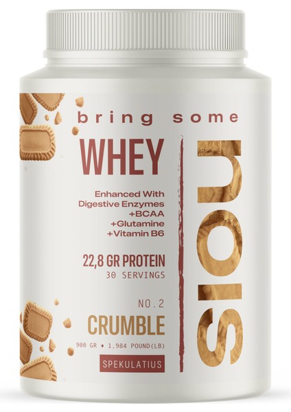 Nutrition Noıs Whey "crumble 900" Spekülatüs Aromalı 900 gr