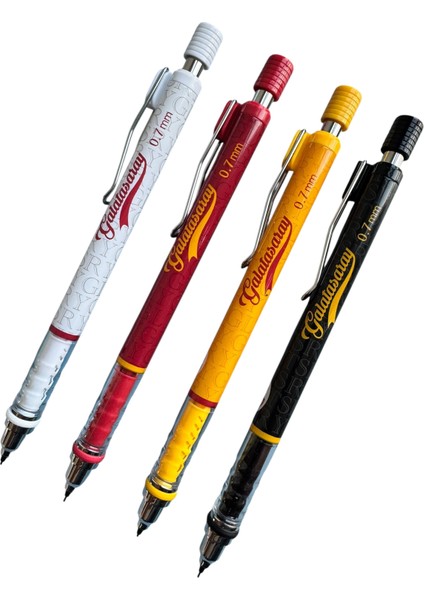 Galatasaray Lisanslı 0.7mm Metal Klips Versatil Kalem indirimleri