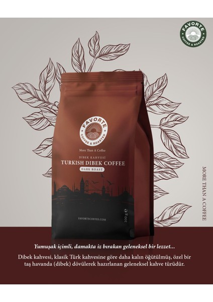 1 kg Dibek Kahvesi