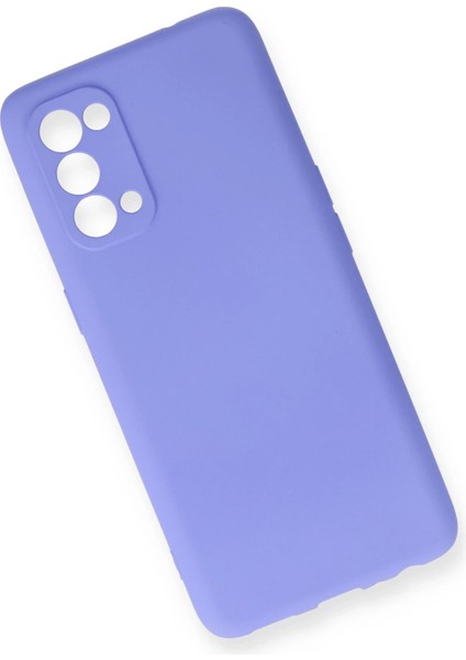 Reno 5 Kılıf First Silikon - Lila Svlrs modelleri