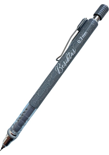 Beşiktaş Lisanslı 0.7mm Metal Klipsli Versatil Kalem, 4 Renk Seçeneği