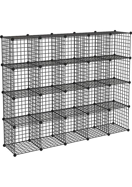 20 Bölmeli Çok Amaçlı Metal Tel Dolap Organizer fiyatları