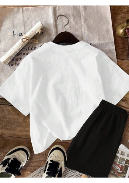 Strawberry Baskılı Kız Çocuk/yetişkin Alt Üst Takım – Yazlık Tişört ve Şort Seti fiyatları