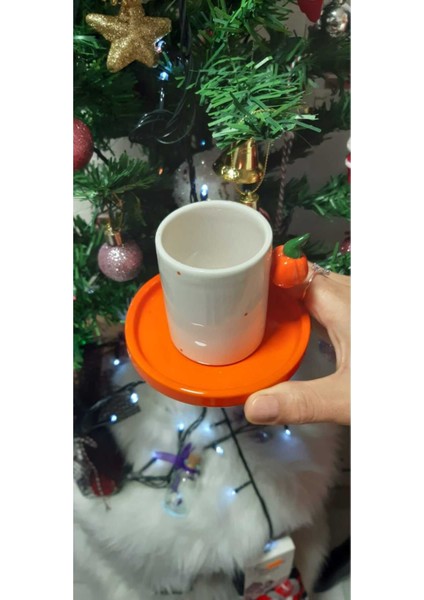 El Yapımı Turuncu Balkabağı Kahve Fincanı, Şık ve Kullanışlı Tasarım fiyatları