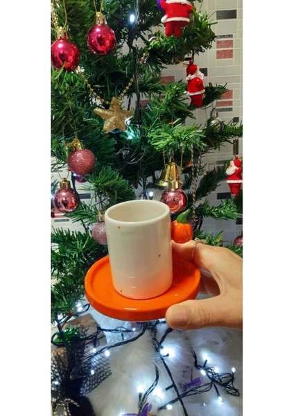 El Yapımı Turuncu Balkabağı Kahve Fincanı, Şık ve Kullanışlı Tasarım modelleri