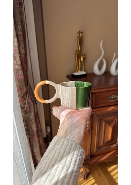 Renkli Seramik Fincan, Şık ve Canlı Tasarım, Günlük Kullanım Için Mükemmel Seçim fırsatları