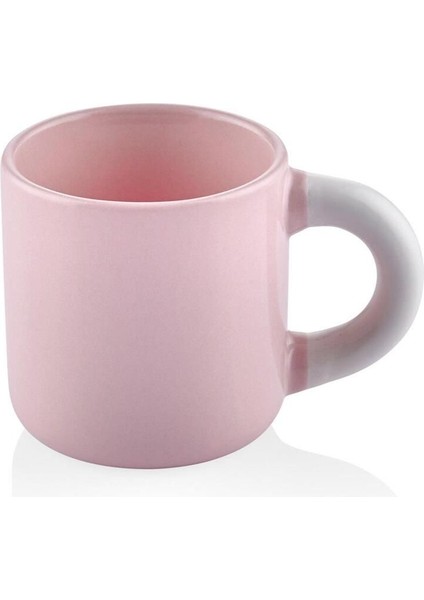 Pembe Renkli Kahve Fincanı, Şık ve Zarif Tasarım, Keyifli Kahve Anları Için Ideal