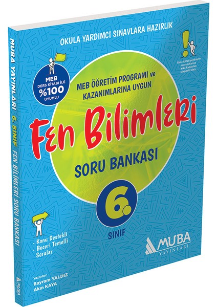 0619 - 6. Sınıf Fen Bilimleri Soru Bankası