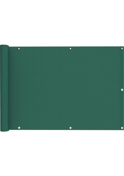 Yeşil Polyester Balkon Demiri Brandası 6.5m x 60CM Su Geçirmez 1. Sınıf 650G fiyatları