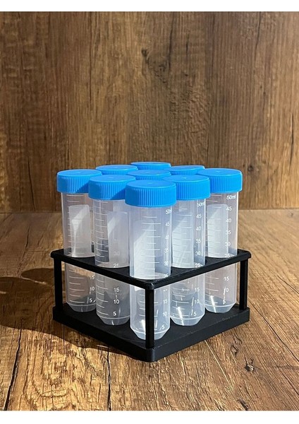 50ML Falkon Minimal Deney Tüpü Standı (3*3) (Tüpler Görsel Amaçlıdır) fiyatları