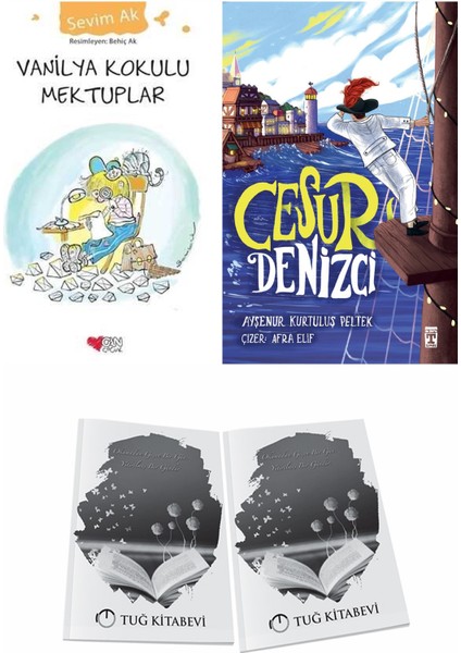 Vanilya Kokulu Mektuplar ve Cesur Denizci + Hediyeli
