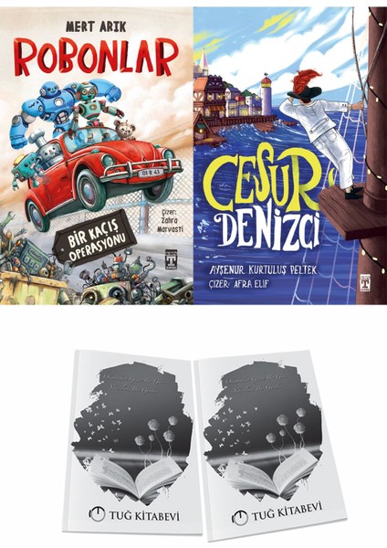 Robonlar ve Cesur Denizci + Hediyeli