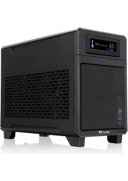 TR100 Gamıng Mını Itx Pc Kasası Siyah