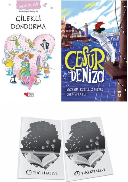 Çilekli Dondurma ve Cesur Denizci + Hediyeli