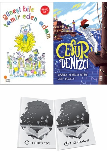 Güneşi Bile Tamir Eden Adam ve Cesur Denizci + Hediyeli