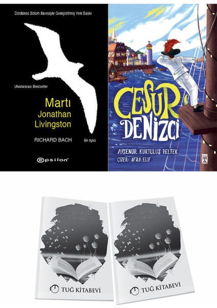Martı Jonathan Livingston ve Cesur Denizci + Hediyeli