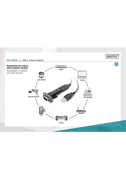 Dıgıtus DA-70156 USB To Serial Converter