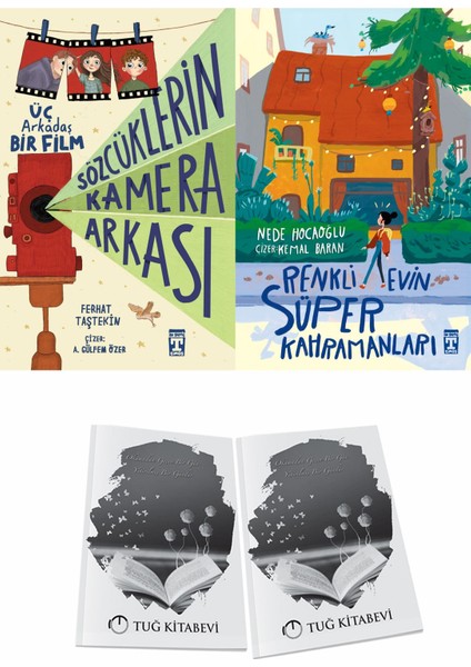 Sözcüklerin Kamera Arkası ve Renkli Evin Süper Kahramanları + Hediyeli