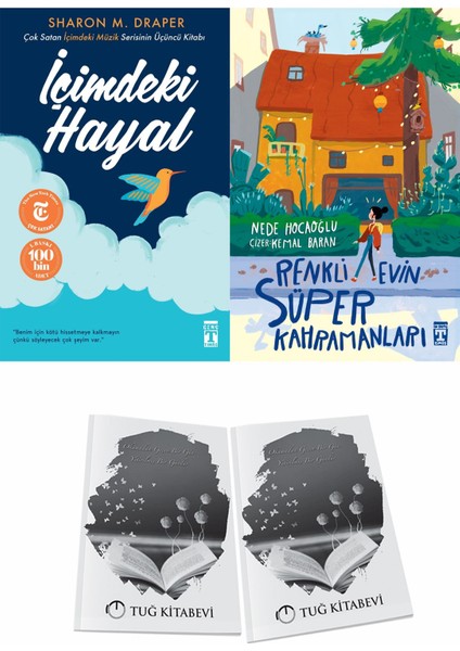 Içimdeki Hayal ve Renkli Evin Süper Kahramanları + Hediyeli