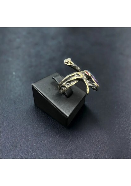 Ametist Yakut Gümüş Yüzük indirimleri