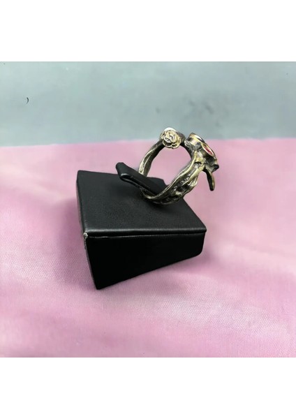 Ametist Yakut Gümüş Yüzük