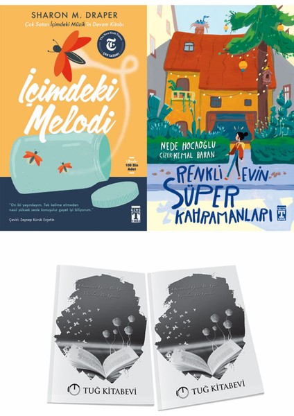 Içimdeki Melodi ve Renkli Evin Süper Kahramanları + Hediyeli