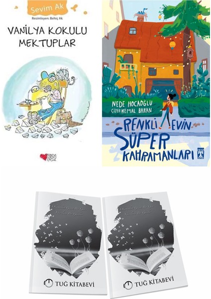 Vanilya Kokulu Mektuplar ve Renkli Evin Süper Kahramanları + Hediyeli