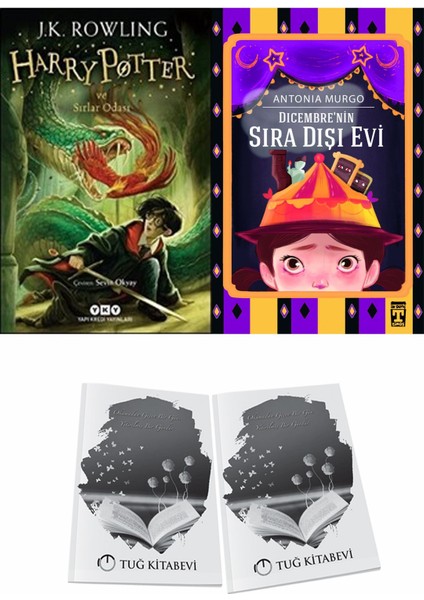 Harry Potter ve Sırlar Odası ve Dicembrenin Sıra Dışı Evi + Hediyeli
