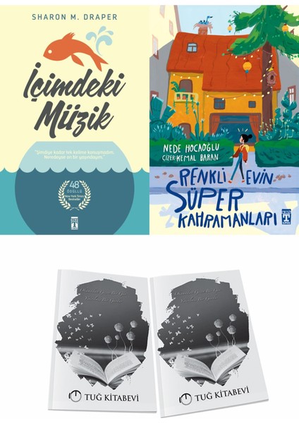 Içimdeki Müzik ve Renkli Evin Süper Kahramanları + Hediyeli